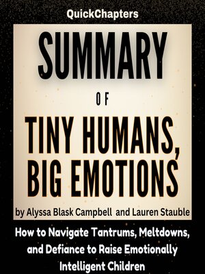 cover image of Summary of Tiny Humans, Big Emotions